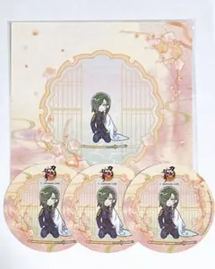 にっかり青江　コースター　顕現シート　アニカフェ