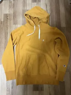 Champion reverse weave sizeM マスタード　目あり