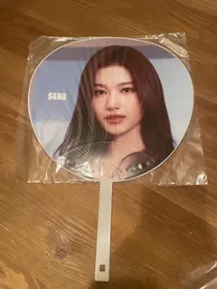 【新品未開封】TWICE サナ うちわ 5TH WORLD TOUR