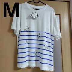 新品PEANUTSスヌーピー半袖TシャツM