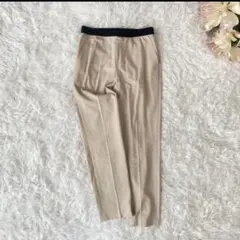 UNIQLO ユニクロ　EZYアンクルパンツ（ S）ナチュラル系