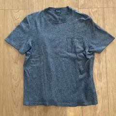 即買OK Drumohr ドルモア リネン混 ポケット ニットTシャツ