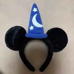 ミッキー耳 魔法使い帽子 カチューシャ