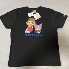 【新品未使用】タグ付き　ペコちゃん　コラボ　クロミちゃん半袖Tシャツのサムネイル