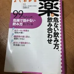 薬の危ない飲み方、飲み合わせ