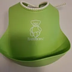 BABYBJORN グリーンお食事エプロン