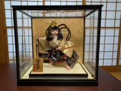 五月人形 《金太郎 》ガラスケース入り - メルカリ