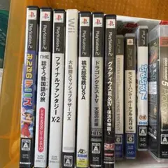 お値下げ！ジャンク！プレステ2、Wii等11本まとめ売り
