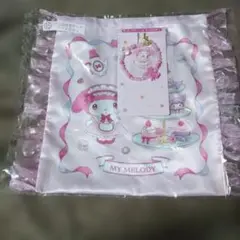 マイメロディ フリル付きトート＋ビーズチャーム