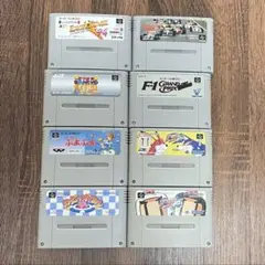 【SFC】スーパーファミコン ソフト 8本 まとめ売り カービィ ボンバーマン
