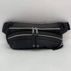 BN4824□マスターピース レザー ボディバッグ ブラック 01063-1