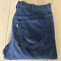 【古着】80's Levi's コーデュロイパンツ ネイビー 白タブ