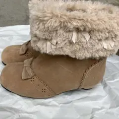 マザウェイズ　ショートブーツ　21㎝のサムネイル