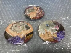 鬼滅の刃　コレクション缶バッジ　伊之助3種まとめ売り