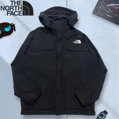 THE NORTH FACE マウンテンパーカー L ブラック ナイロン 無地