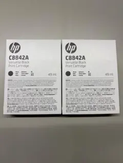 HP C8842A ブラックインクカートリッジ 49ml 2箱のサムネイル