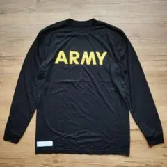 ARMY ロゴ ロンT ブラック ミリタリー 美品