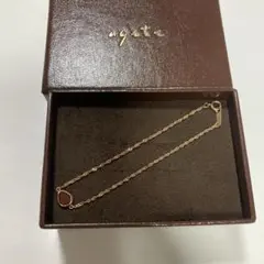 アガット ブレスレットk10ラブラドライト - メルカリ