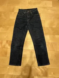 UNIQLO JEANS ユニクロ　スリムストレートデニム　22(56cm)