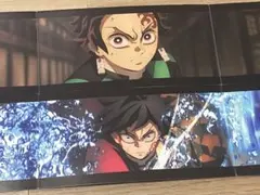 鬼滅の刃 入場者特典 3面パノラマカード 2点セット