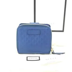 ✨新品未使用✨　GUCCI ミニ財布　GGライン　GG柄　マーモント　ラウンド