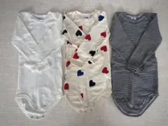 PETIT BATEAU 長袖ボディー 3点セット 18M/81cm 【未使用】