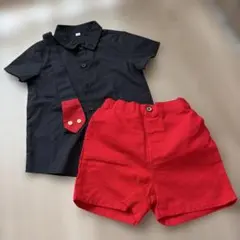 SHEIN シーイン　ミッキー風コスチューム　5Y