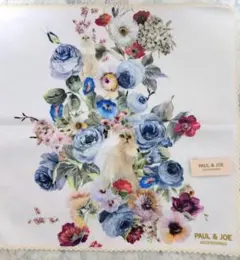 PAUL&JOE　ジプシー　ヌネット　花柄　ハンカチ　タオル　ネコのサムネイル