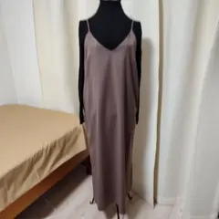 ☆SIMPLICITE☆キャミワンピ モカブラウン マキシスカート