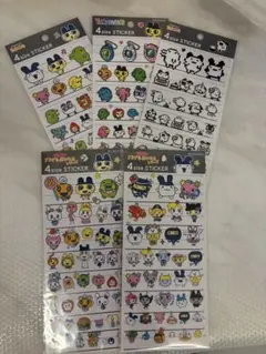 たまごっち 4サイズステッカー5個セット　たまごっちパラダイス