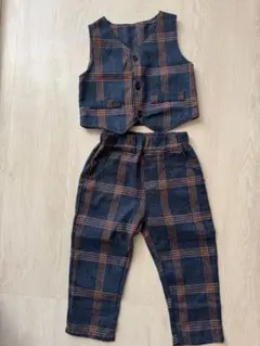 フォーマルスーツ ベストとパンツセット 90㎝
