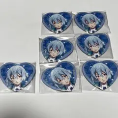 多聞くん今どっち！？ ホログラムハート形キャラバッジコレクション 橘