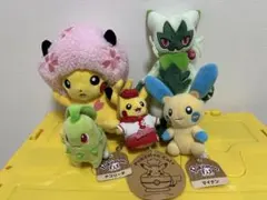 ポケモンセンター/ポケモンカフェ　ぬいぐるみ・マスコットセット