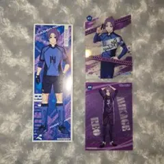 ブルーロック ブルロ 御影玲王 ロングステッカー クリアカード 3点