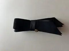 【新品】Anemone リボン　バナナクリップ　ブラック