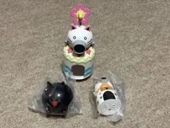 にゃんこ大戦争　ライトマスコット 2個セット➕にゃんこ城ガチャ