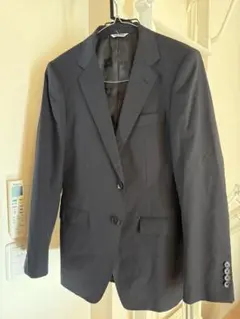 renoma ブラック　ビジネススーツセットアップ