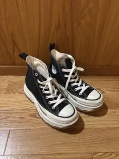 CONVERSE ALL STAR 厚底 ハイカット ブラック 23cm
