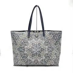 TORY BURCH　トリーバーチ　トートバッグ　ロビンソン　PVC　花柄　ロゴのサムネイル