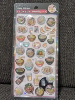 【正規品】和柄ボンボンドロップシール☆ラーメン☆再値下げ！！即日発送！！