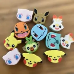 ポケットモンスター　消しゴム　12個　ポケモンミニ消しゴム