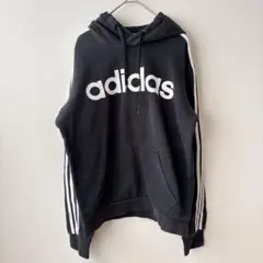 ✨ adidas アディダス パーカー フーディ ブラック 黒 S ユニセックス