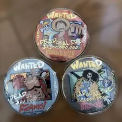 ワンピース ONEPIECE ALL FACES ルフィ 缶バッジ ONEPIECE缶バッジ3点セット（REDルフィ、ブルック、ALL FACES） - メルカリ