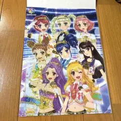 アイカツ　ガチャ　クリアファイル　　スターアニス