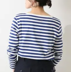Spick &Span GIZACOTTONボーダーロングT - メルカリ