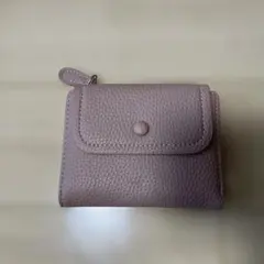 ピンク二つ折りミニ財布