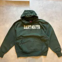 champion カレッジプリント　ロゴ　スウェットパーカー　XL グリーン