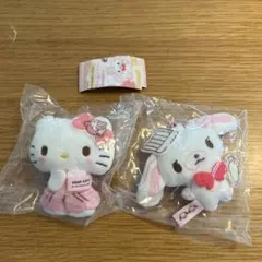 ハローキティ シロウサ　かおりつきマスコットぬいぐるみ