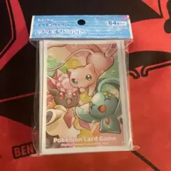 ポケモンカードゲーム デッキシールド ミュウ&マナフィ&ディアンシー　64枚入り