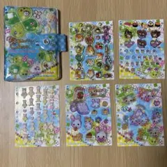 シール帳5シート完成品